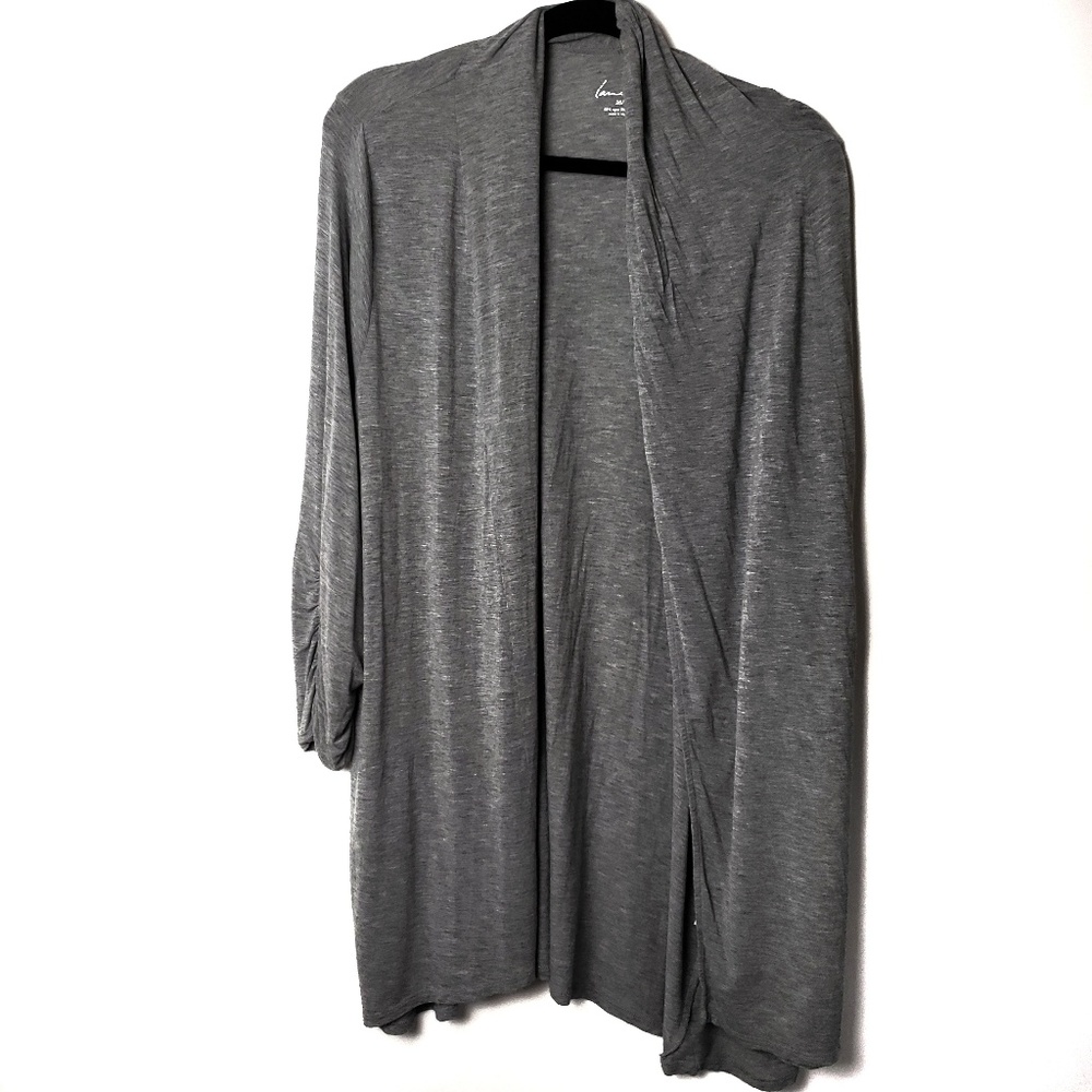 Lane Bryant women's 26/28 cinched long cardigan